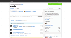 Desktop Screenshot of community.pixoto.com
